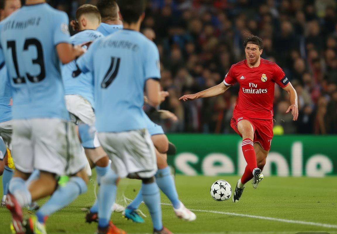 2017欧冠经典对决：曼城VS皇马巅峰之战回顾(图2)